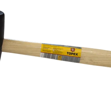 фото Киянка TOPEX резин. 63 мм, 680 г., деревян.рукоятка