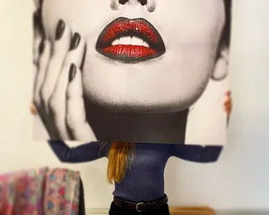 фото Печать на холсте с подрамником