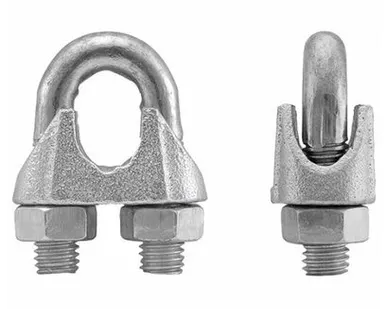 фото Зажим для троса 4,5-5,5мм, оцинкованный 10шт