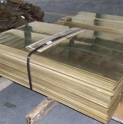 Фото №0 Лист латунный ЛС59-1 6х600х1500 мм ДПРНТ ГОСТ 2208-07