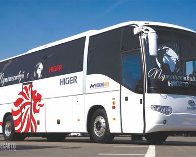 фото Туристические автобусы Higer 6129 стандартная комплектация