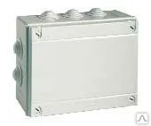 фото Коробка монтажная ОП 240х190х90 с 10 вводами IP55 (серый) 54200 ДКС