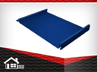 фото Фальцевая кровля RAL 5005