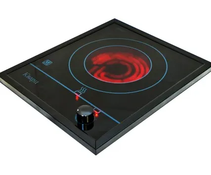 Фото №0 Электрическая плита Электроприбор Кварц-2 (1200 Вт, Ø145 мм, стеклокерамика)