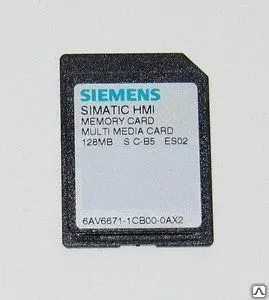 Фото №0 Карта памяти MMC 128МБ для OP77B, OP/TP 177B, OP/TP277, C7-635