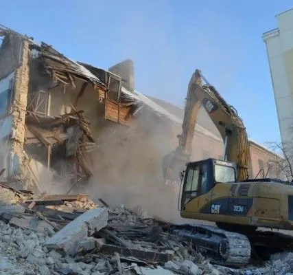 Фото №0 Демонтаж зданий и сооружений
