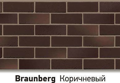 фото Панель Кирпич (Berg) Коричневый