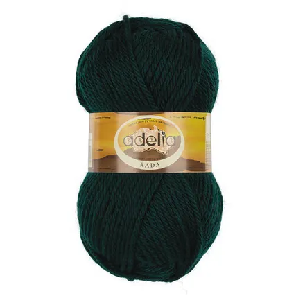 Фото №0 Пряжа ADELIA "RADA" 100% акрил 100 г 80 м №001 БЕЛЫЙ