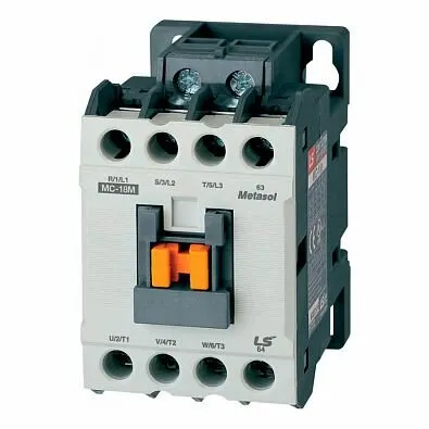 Фото №0 MC-22b AC110V 50Hz 1a1b, Screw Контактор 3-х полюсный 22A 110B AC LSis, 1347002200