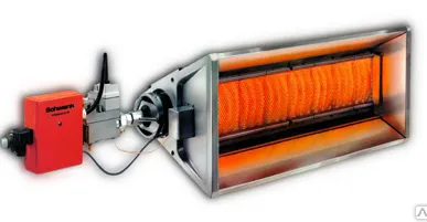 фото Излучатель инфракрасный газовый светлого и темного типа