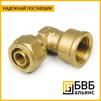 Фото №0 Угол (труба-внутренняя резьба) EF15-1/2