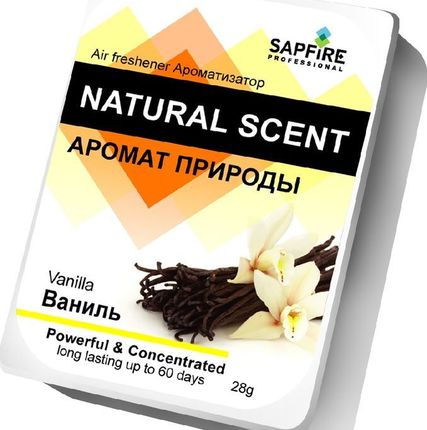 Фото №0 Ароматизатор NATURAL SCENT, Sapfire Ваниль