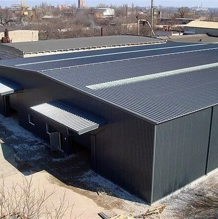 Фото №0 Монтаж проф.листа на крышу