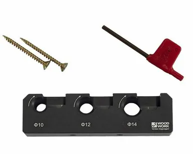 фото Кондуктор для изготовления дюбелей WOODWORK ETT-024