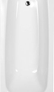 фото Ванна стальная Antika 160х70х40 Белая орхидея