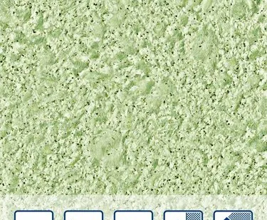 фото Жидкие обои Silk Plaster Victoria зеленый 0.9 кг