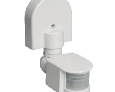 фото Датчик движения CR-1, чёрный, 180°, радиус 8 м ± 2 м, IP 44