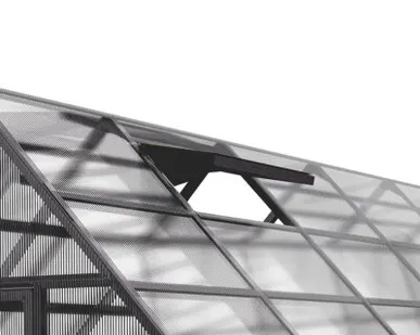 фото Кровельное окно для теплицы ЧЕЛСИ, цвет Серый графит (RAL 7024)