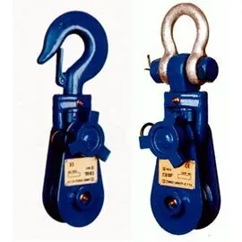 Фото №0 Блок усиленный шкивовый с проушиной тип LS6, г/п 4 т, длина шкива 150 мм