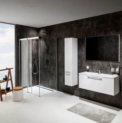 Фото №0 Душевой уголок Ravak Matrix MSDPS-120/90 L сатин Transparent 0WLG7U00Z1 Rav