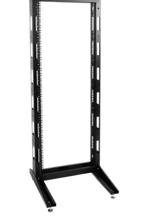 Фото №0 Стойка телекоммуникационная универсальная 33U однорамная, цвет черный (ЦМО)