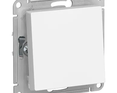 фото Переключатель проходной 1-кл. СП AtlasDesign 10А IP20 (сх. 6) 10AX механизм бел. SE ATN000161