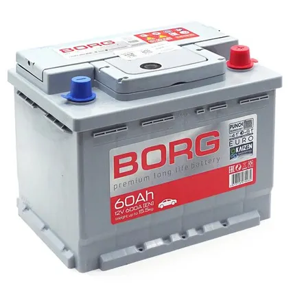 Фото №0 Аккумулятор BORG Premium 60 Ач о.п.