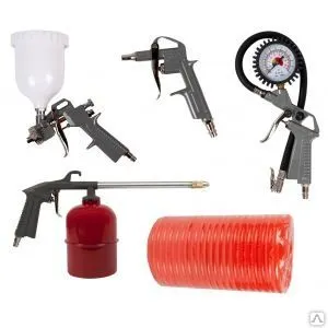 Фото №0 Набор пневмоинструментов, 5 предметов, quattro elementi 771-138