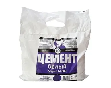 фото Портландцемент белый ЦЕМ I 52,5 R , 3 кг