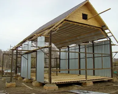 фото металлический каркас