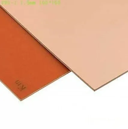 Фото №0 Гетинакс 1-сторонний FR1-1 1.5мм 100x200