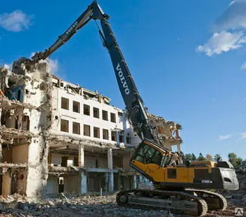 фото Аренда экскаватора для сноса зданий EC 480 DHR