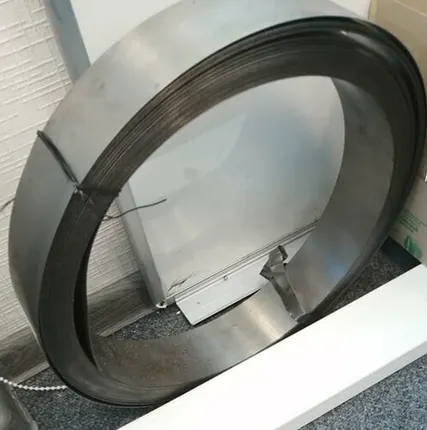 Фото №0 Лента стальная плющеная