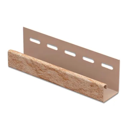 Фото №0 J-trim (ЮП) Стоун-Хаус "Камень" золотистый 3 050 мм