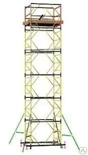 фото Вышка тура разборная, высота 7,49 м, площадка 800х1670 мм
