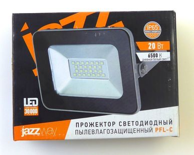фото Светильник светодиодный ДО-20Вт IP65 Jazzway