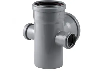 фото Крестовина двухплоскостная, левая/правая ВК ПП 110/110/50/50х87, серый,РТП