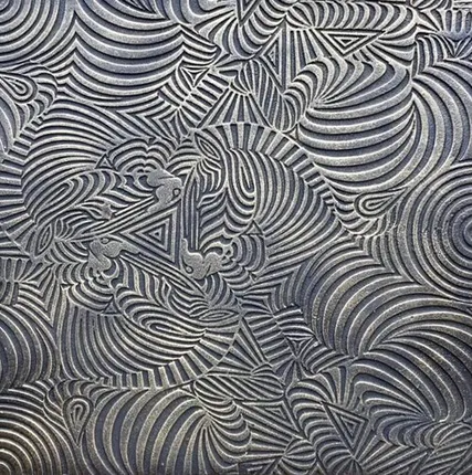 Фото №0 Чугунная плитка "Зебры"