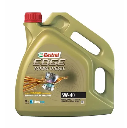 Фото №0 Масло моторное Castrol EDGE Turbo Diesel 5W-40 (4л.)
