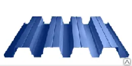 фото Профнастил Н-75 оцинкованный 1 мм