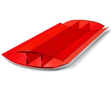 фото Профиль соединительный неразъемный НР 4мм Красный L=6м, Кронос