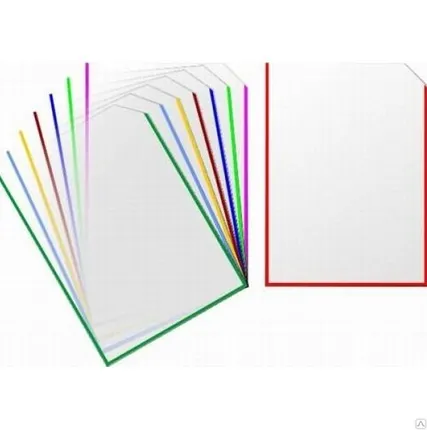 Фото №0 Карман для стенда А4 самоклеющийся