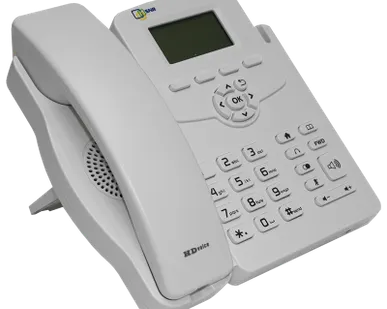 фото IP-телефон SNR-VP-51 с БП, белый цвет