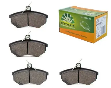 фото Колодки тормозные Chery Amulet Tiggo передние BESTPARTS BP001330