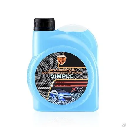 Фото №0 Автошампунь для бесконтактной мойки "Simply" EL-0110.02  1:2 (1 л./6 шт)