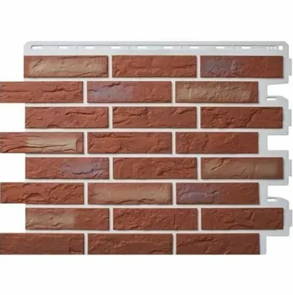 Фото №0 Фасадные панели Альта-Профиль Кирпич Рижский 02