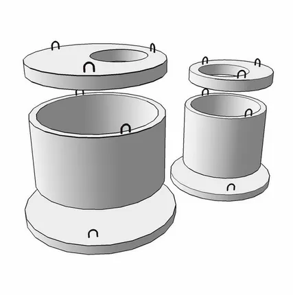 Фото №0 ЖБИ кольцо стеновое КС7.3