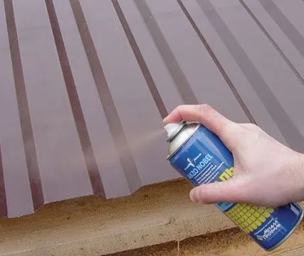 Фото №0 Краска для металлочерепицы кровельная