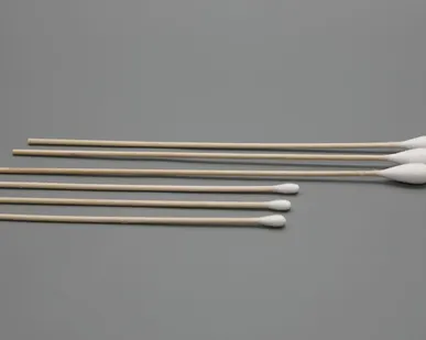 фото Зонд-тампон (дерево-хлопок), разм. S, дл.15см, тампон 5*10мм, стерильный