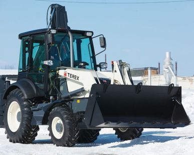 фото Экскаватор погрузчик TEREX 825 Экскаватор-погрузчик